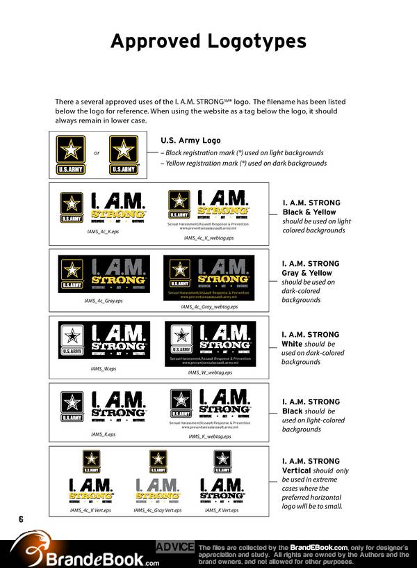 Brand Identity Guidelines Pdf Download Official Organization I A M