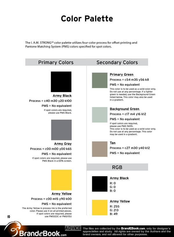 Brand Identity Guidelines Pdf Download Official Organization I A M 