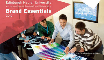 Edinburgh Napier University brand essentials