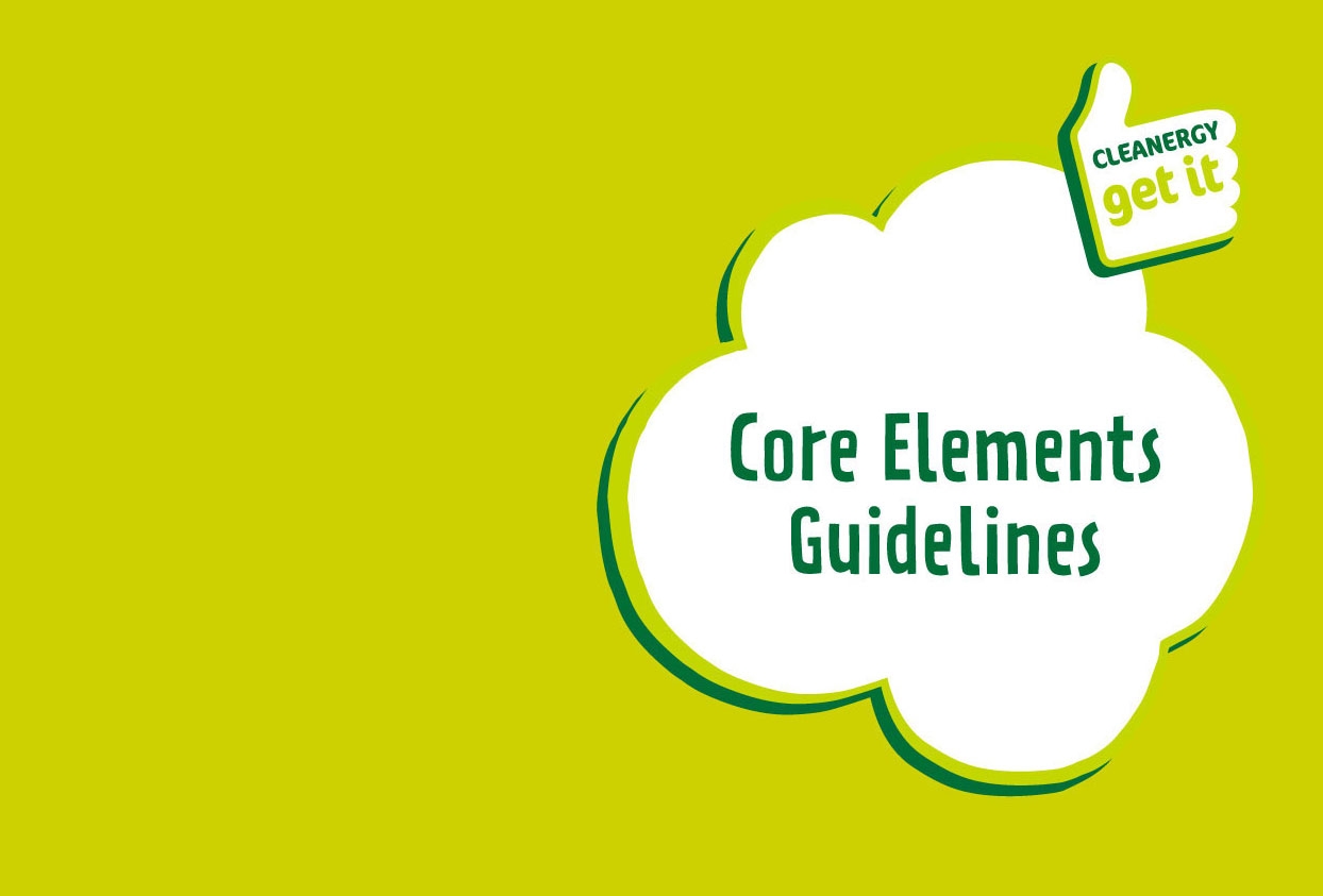 Cleanergy get it Brand Core Elements Guidelines