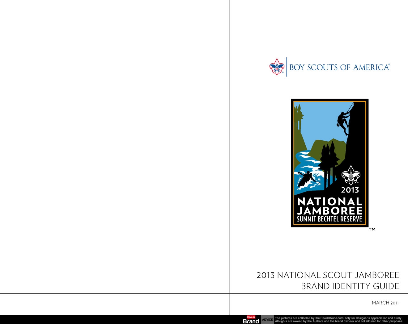 2013 National Scout Jamboree brand identity guide