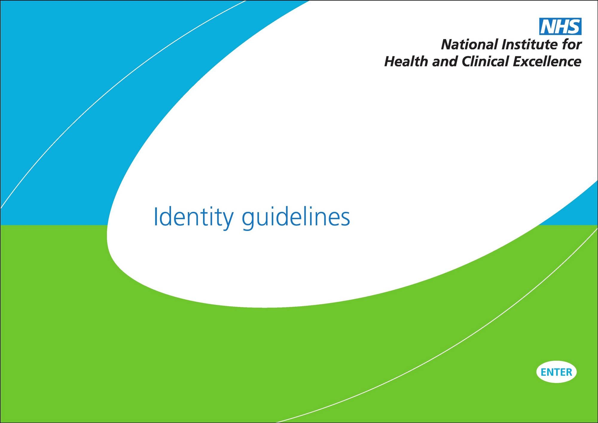 National Institute for Clinical Excellence Brand Identity Guidelines