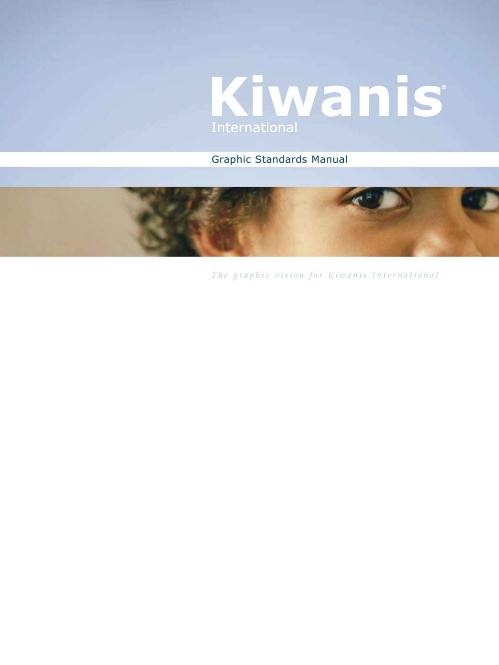 Kiwanis International Graphic Standards Manual