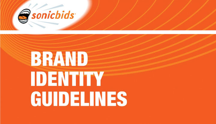 Sonicbids brand identity guidelines
