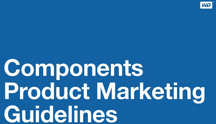 WD Components Product Marketing Guidelines