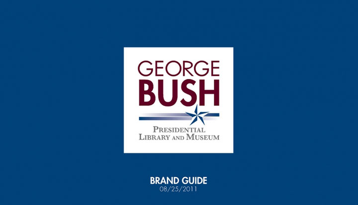 George Bush Presidential Library and Museum brand guide
