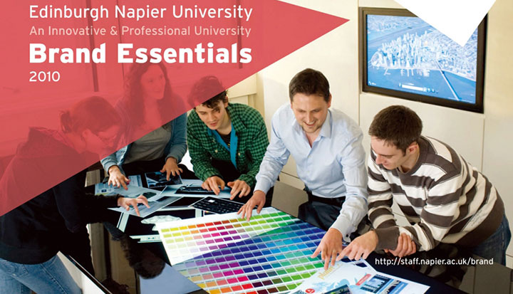 Edinburgh Napier University brand essentials