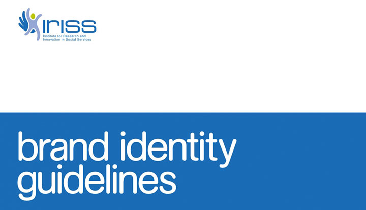 IRISS Institute for Research and Innovation in Social Services brand identity guidelines