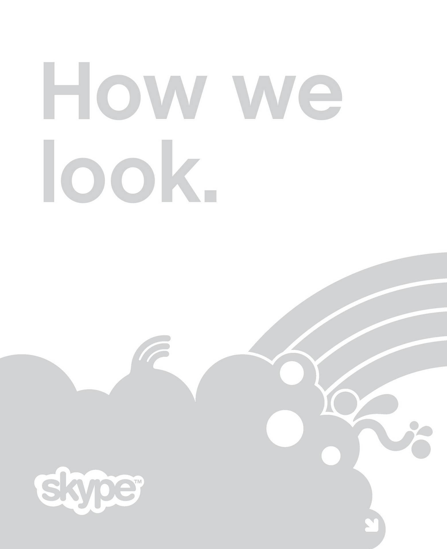 Skype Brand Book How We Look