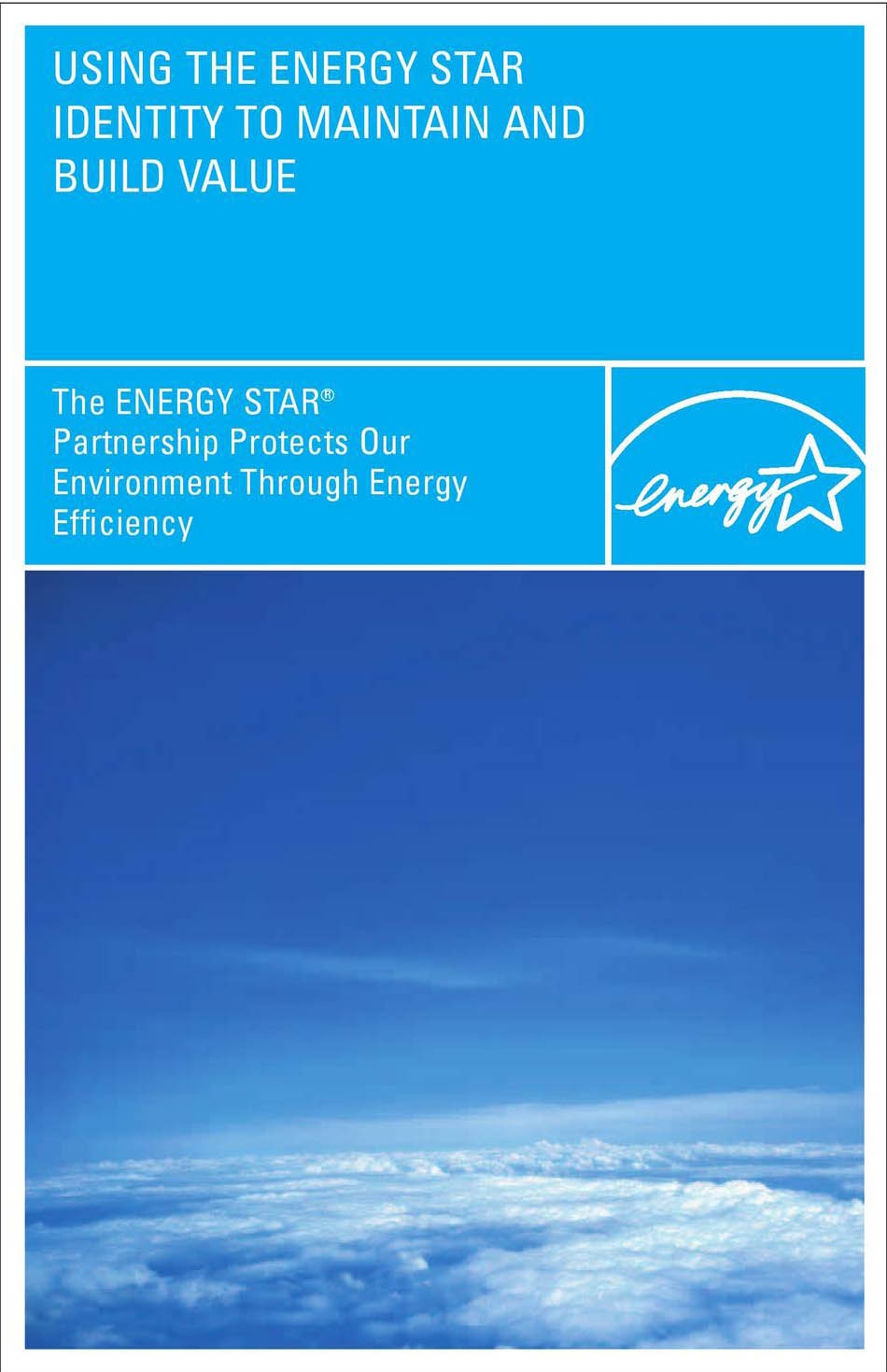 Energy Star Identity to Maintain and Build Value