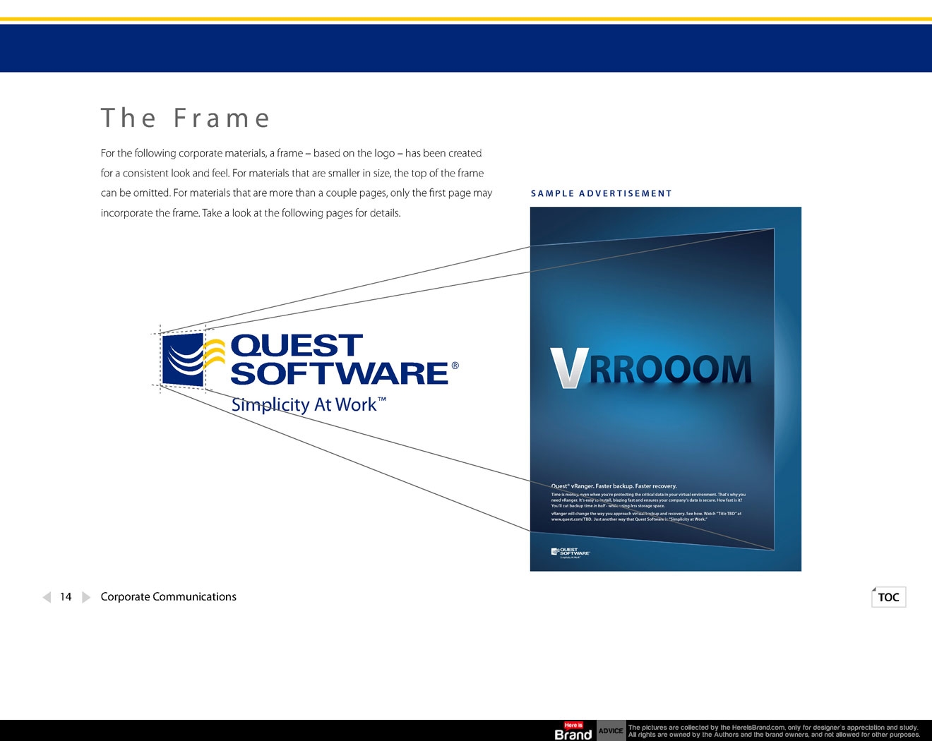 Quest Software branding and graphic standards