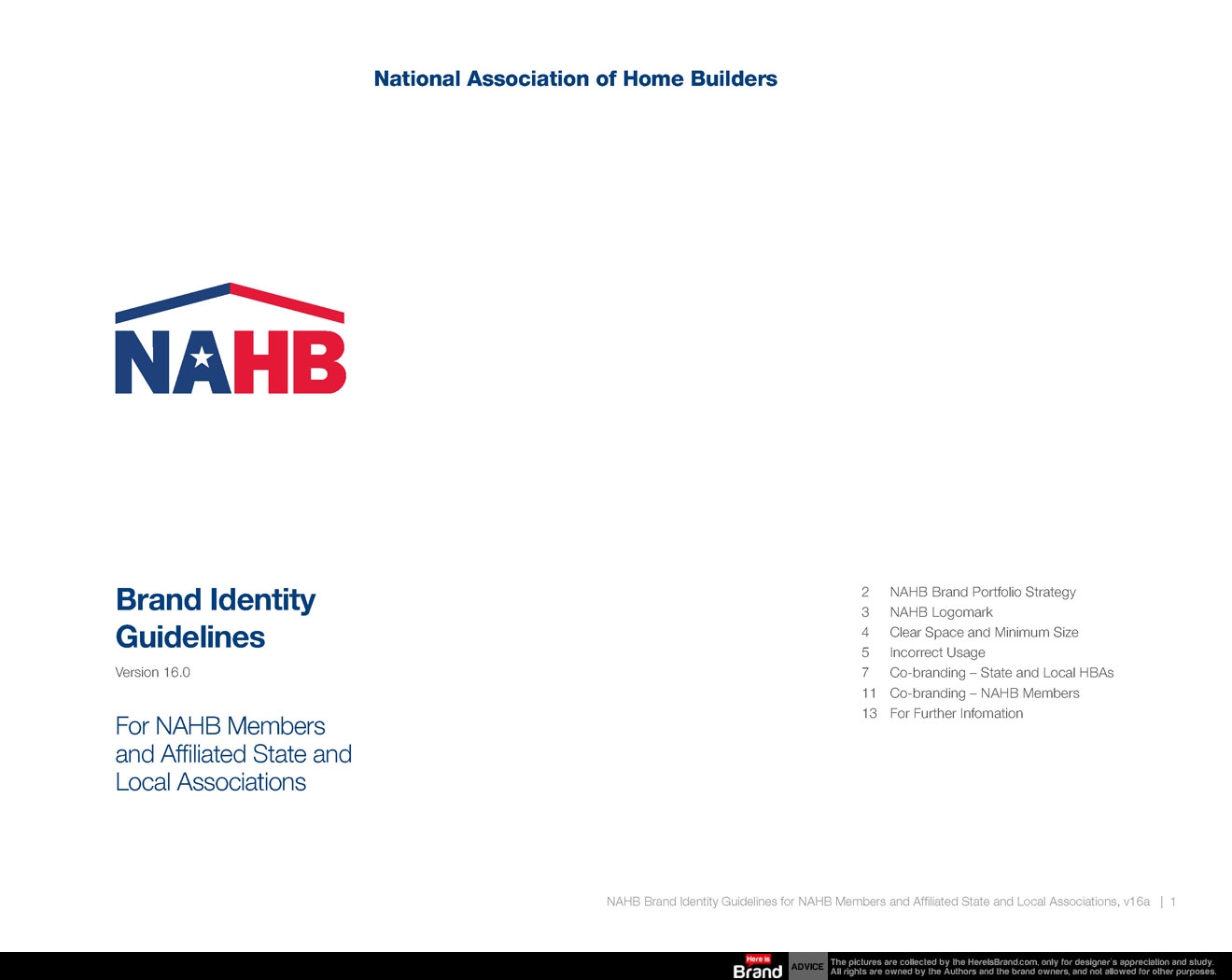 NAHB National Association of Home Builders logo guidelines specs