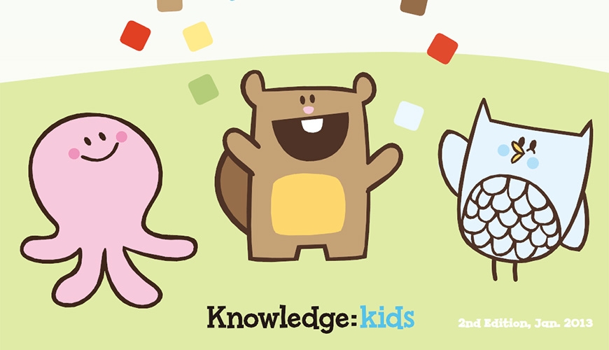 Knowledge Kids Visual Identity guide 2013